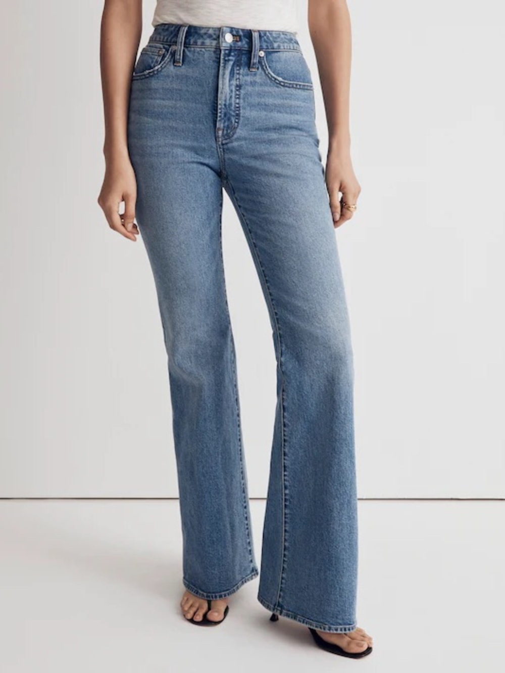Madewell The Perfect Vintage Flare Size 29 Tarlow Wash in Comfort Stretch